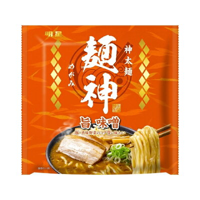 明星食品 明星　麺神　神太麺×旨　味噌